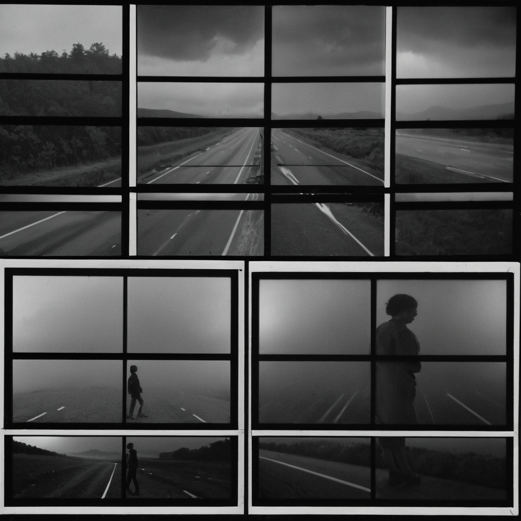 Generation 58: a rain‑slick runway, the wind whistling through the cockpit windows—Mara’s eye on the horizon ✈️